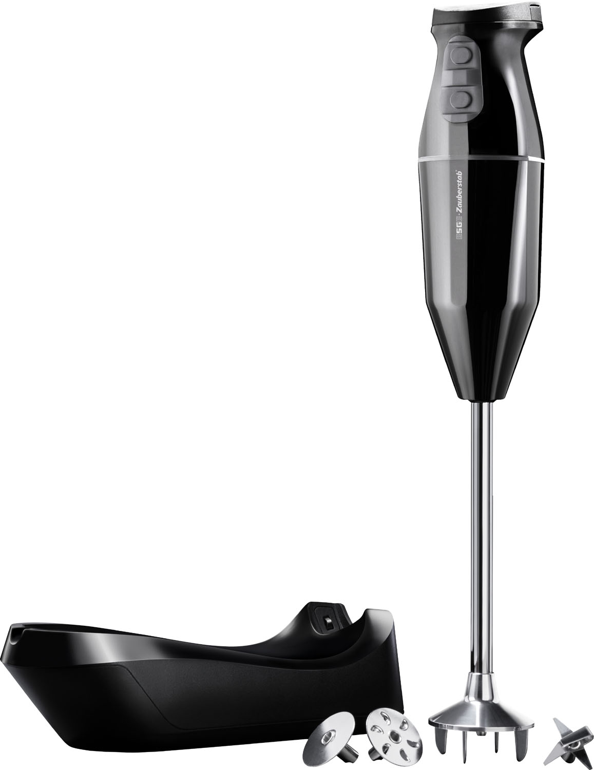 ESGE Hand Blender Cordless Pro black incl. 2 batteries